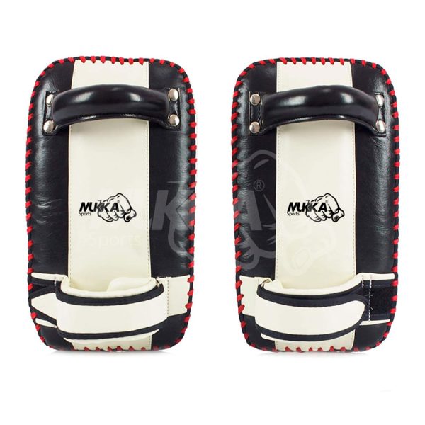 Black & Light Cream Boxing Arm Pads – Soft Tone