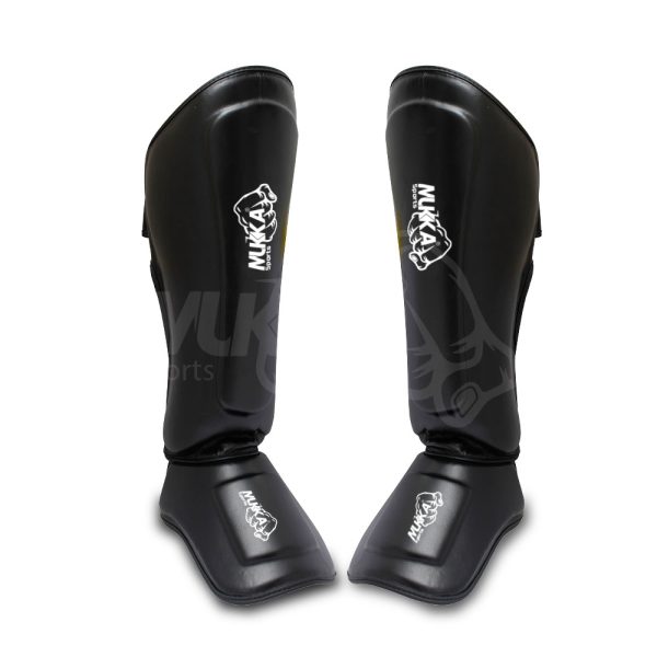 Unisex Black Boxing Shin Guards – Men & Women