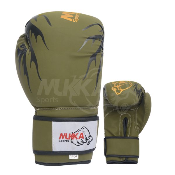 Black Leather Training Boxing Gloves – Genuine Leather