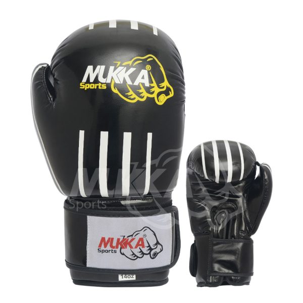 Professional Black & Orange Boxing Gloves – Pro Grade