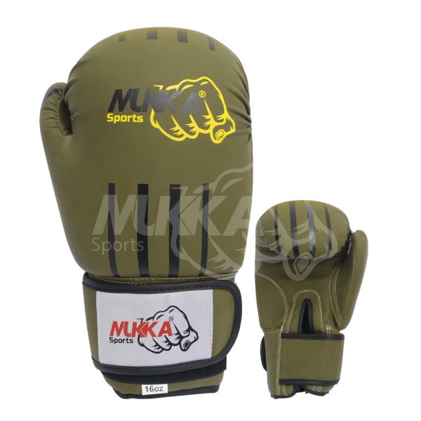 Orange Black 10oz Synthetic Leather Boxing Gloves