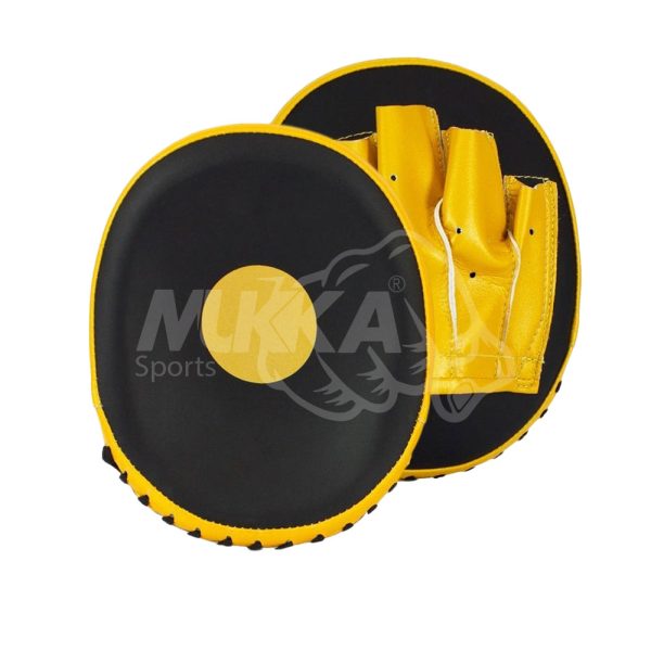 Black & Yellow Boxing Focus Pad – High Visibility