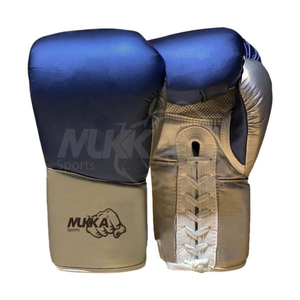 Brown & Golden Professional Boxing Gloves – Luxe Design