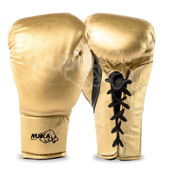 Professional Gray & White Boxing Gloves – Elite