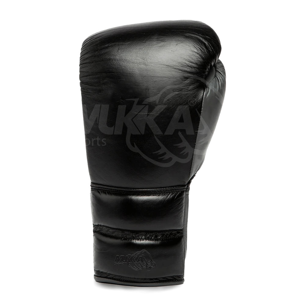 Elite Black & Gray Professional Boxing Glove