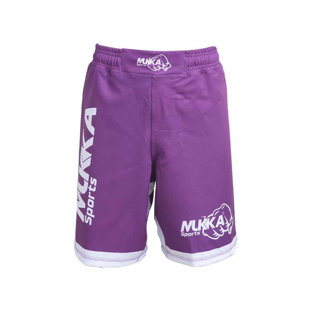 07 Purple Elite Boxing Trunks – Comfortable & Durable