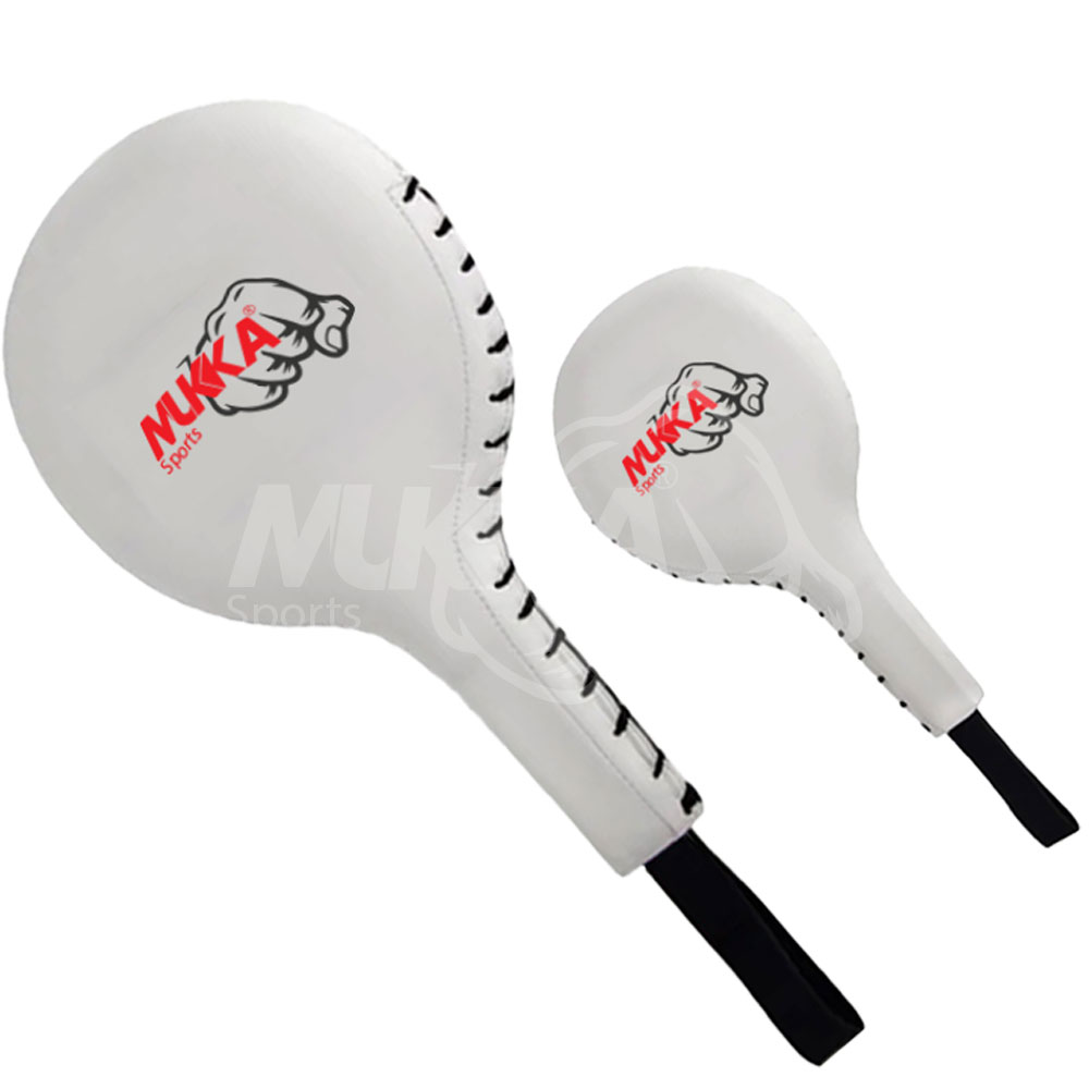 White Strike Paddles – Lightweight Speed Training