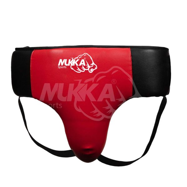 Red & Black Boxing Groin Guard – Sparring Ready