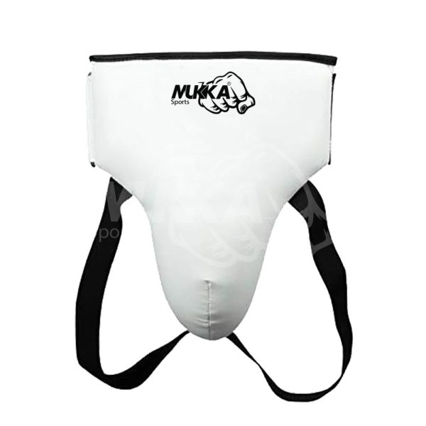 White Black Boxing Groin Guard – Combat Ready
