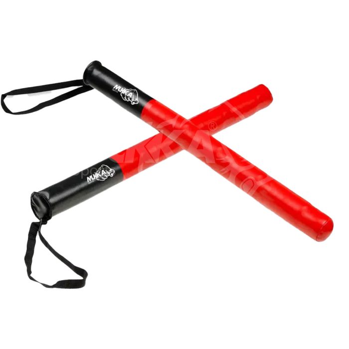 Red & Black Boxing Training Sticks – Speed & Reflex