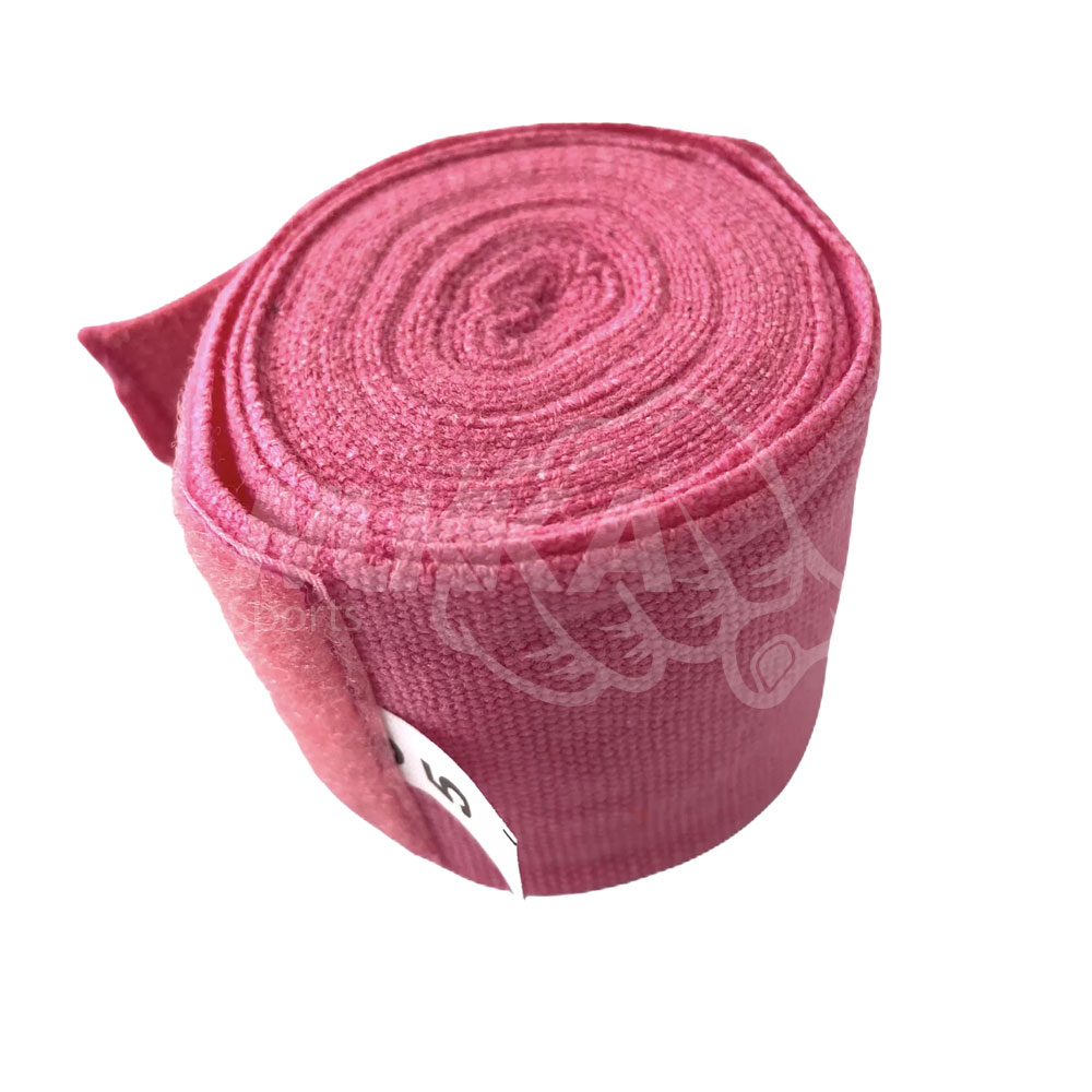 Carnation Pink Boxing Hand Wraps – Soft Tone