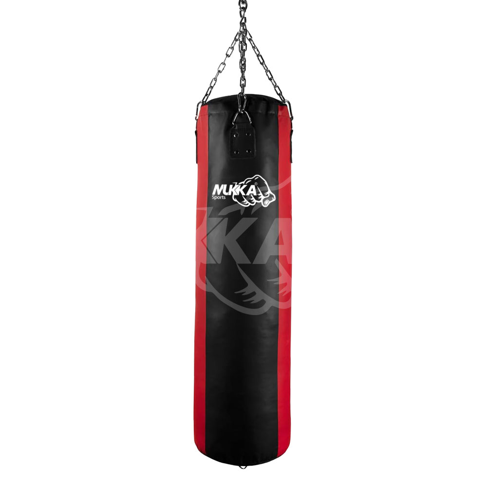 Black & Red Professional Punching Bag – Heavy Duty