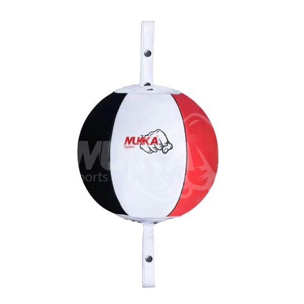 White Black & Red Double End Speed Ball – Reflex