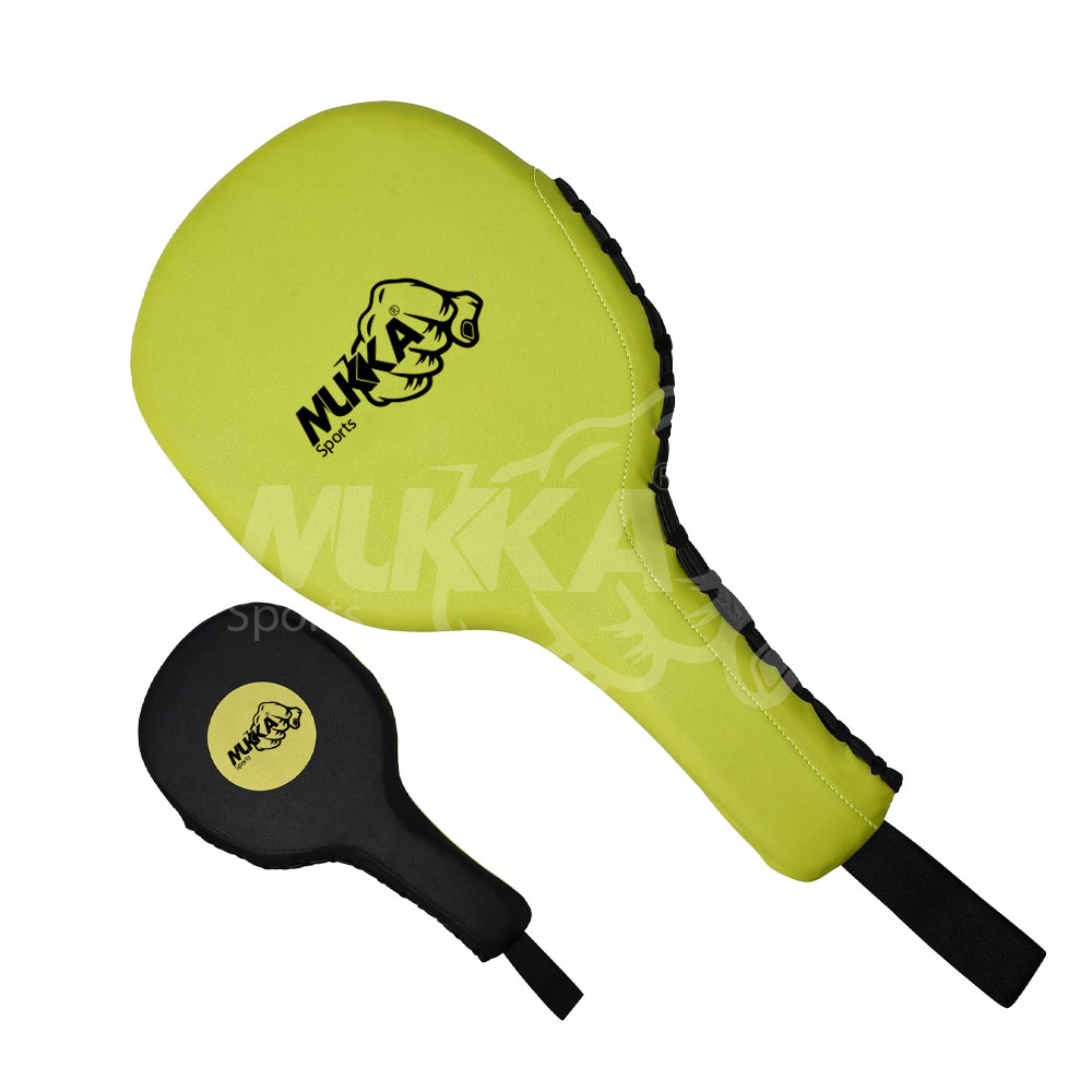 Citron Green & Black Strike Paddles – MMA & Boxing