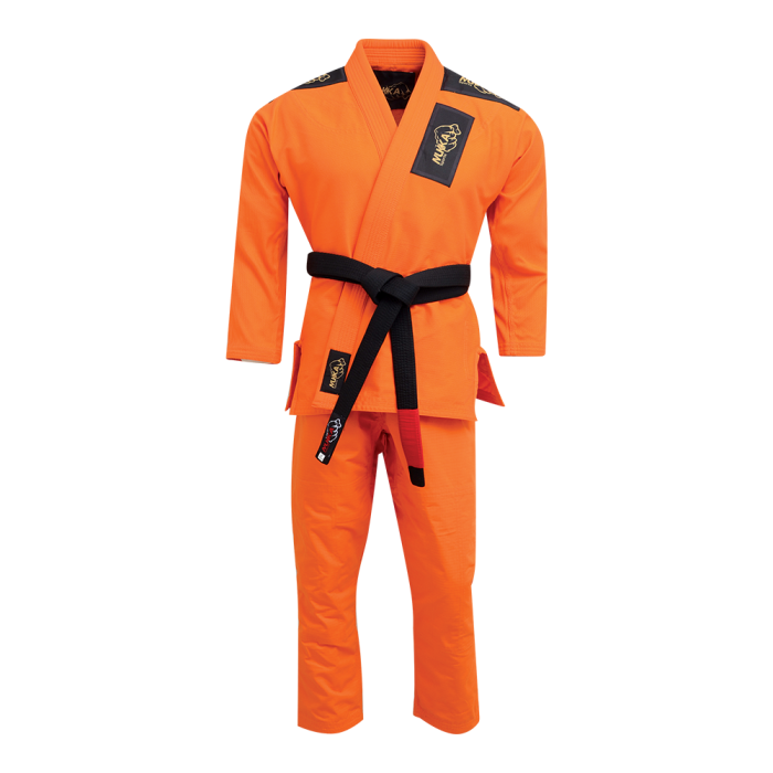 Mukka Sports Orange BJJ Gi for Woman Brazilian Jiu-Jitsu Training & Competition Uniform