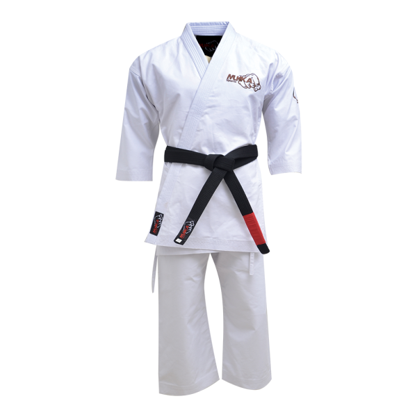 Mukka Sports Canvas Karate Gi White Professional Karate Uniform for Martial Arts Training