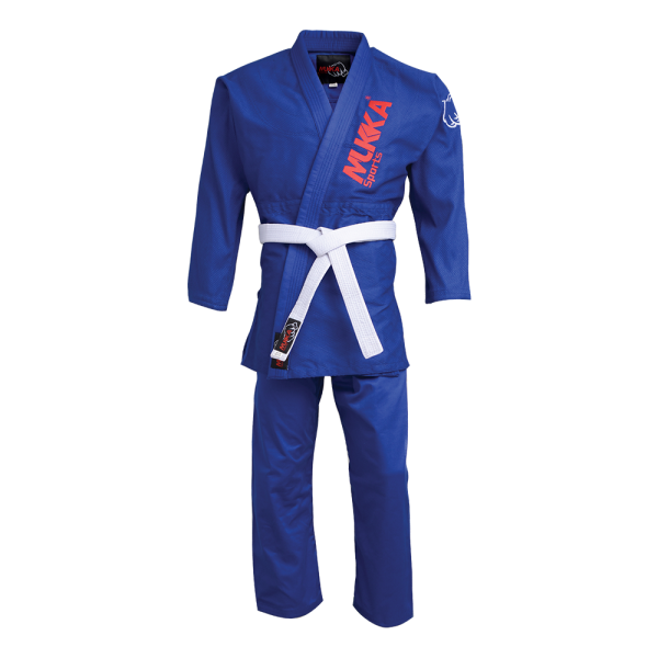 Mukka Sports Blue Judo Gi 450 GSM Premium Beginner Judo Training Suit