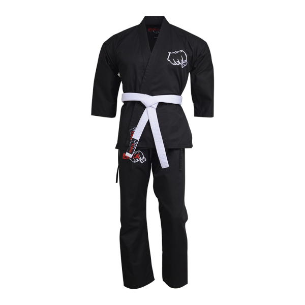 Mukka Sports Men’s Judo Gi 750 GSM Black Heavyweight Judo Uniform for Training & Competition