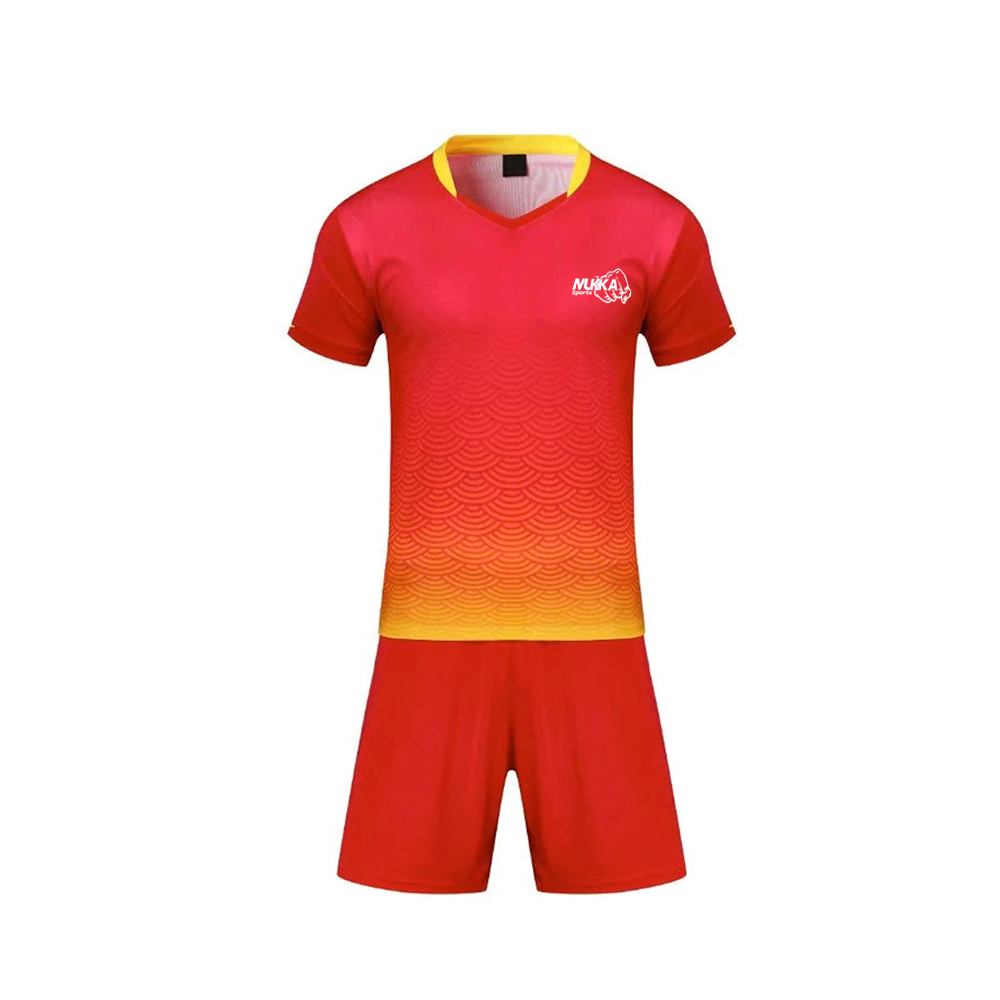 Mukka Sports Team Soccer Jersey Customizable Football Kit for Clubs & Training