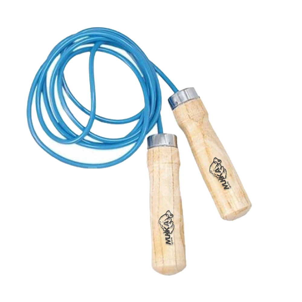 Mukka Sports Jump Ropes Black & Blue High Speed Cable for Cardio Training
