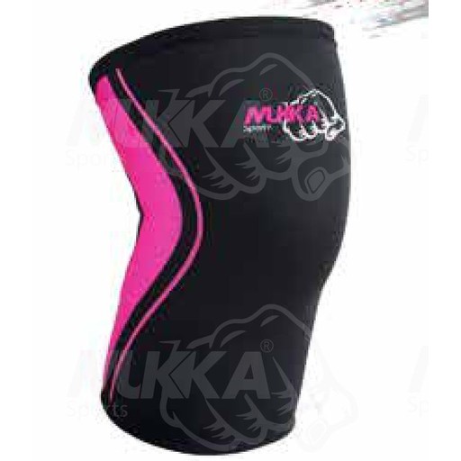 Pink & Black Contoured Knee Pads – Fitness Support