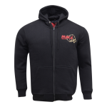 Buy Black Embroidered Hoodie for Training - Premium Zip-Up