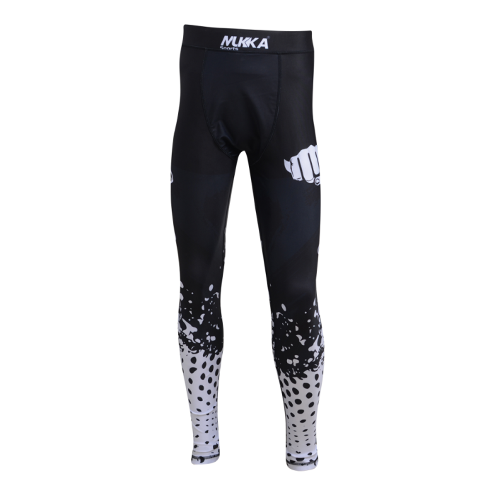 Mukka Sports Athletic Compression Leggings MMA, BJJ & Gym Workout Tights