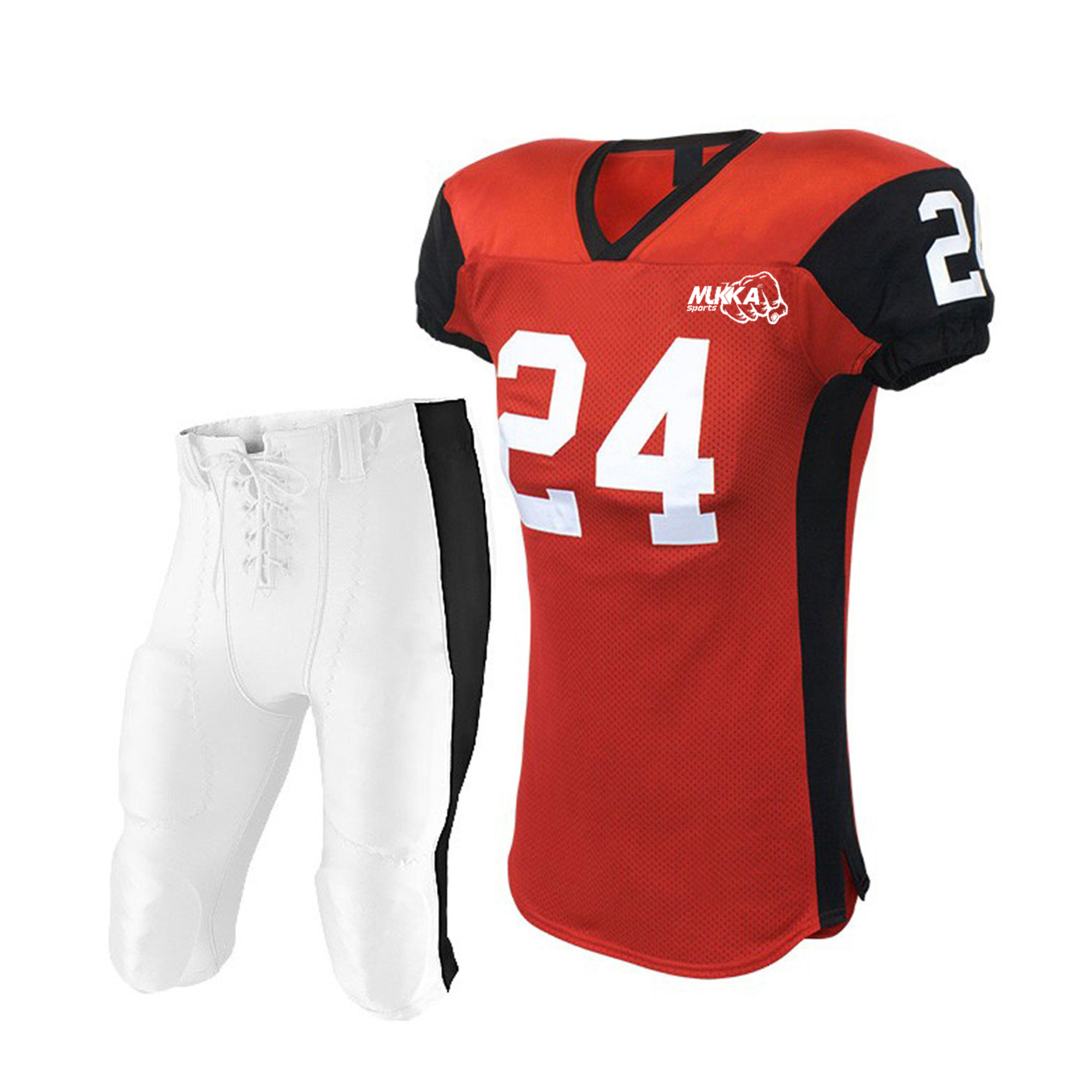 Mukka Sports Custom American Football Kit Durable Jersey & Pants Set