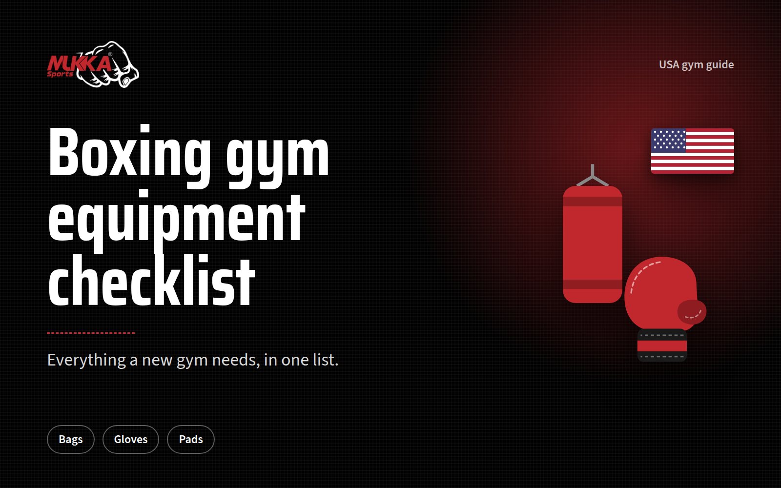 Opening a Boxing Gym in the USA: The Complete Equipment Checklist