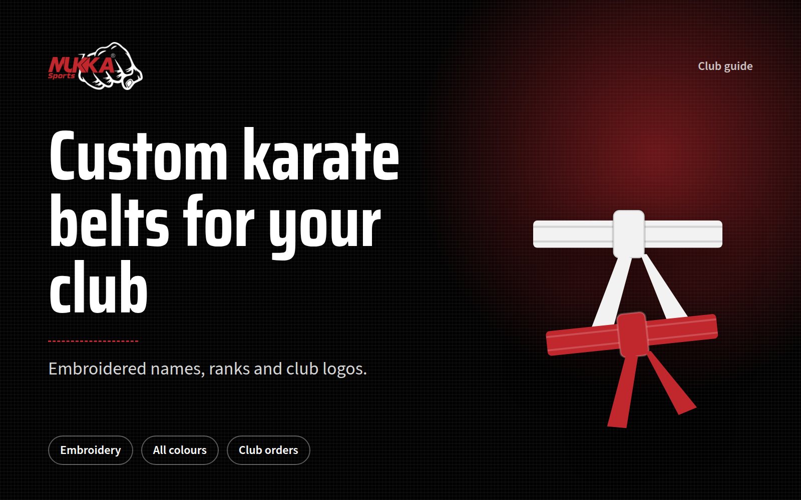 Custom Karate Belts: Embroidery, Sizes and Ordering for Clubs