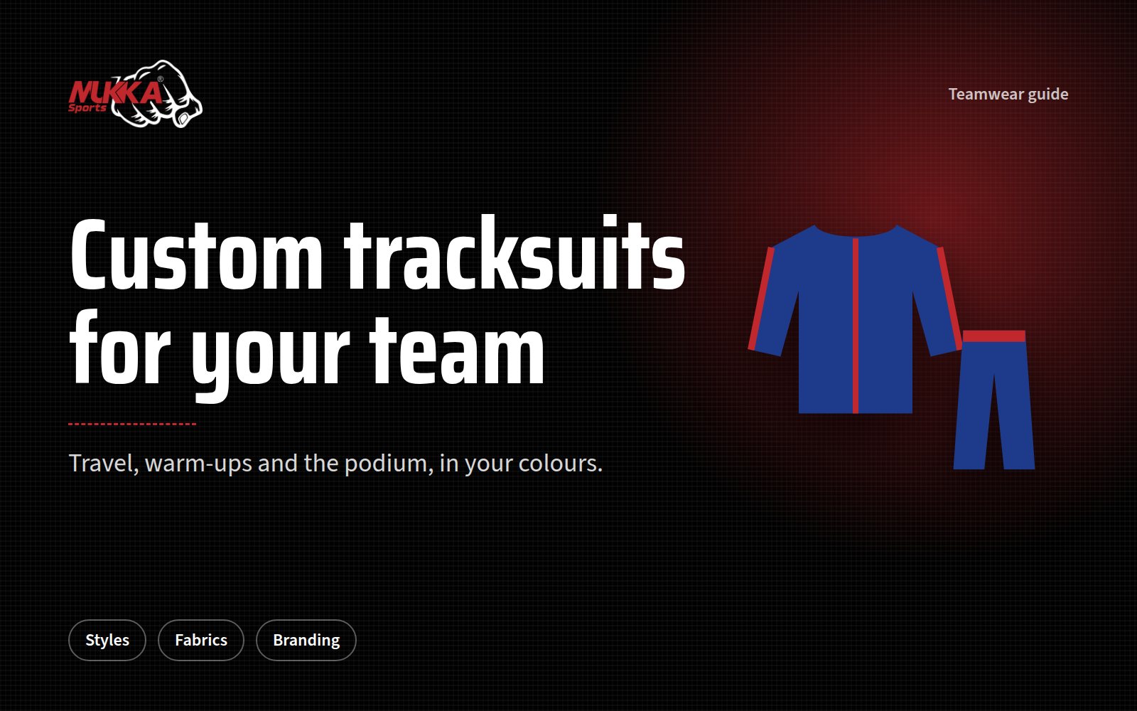 Custom Tracksuits for Clubs and Teams: Styles, Fabrics and Branding
