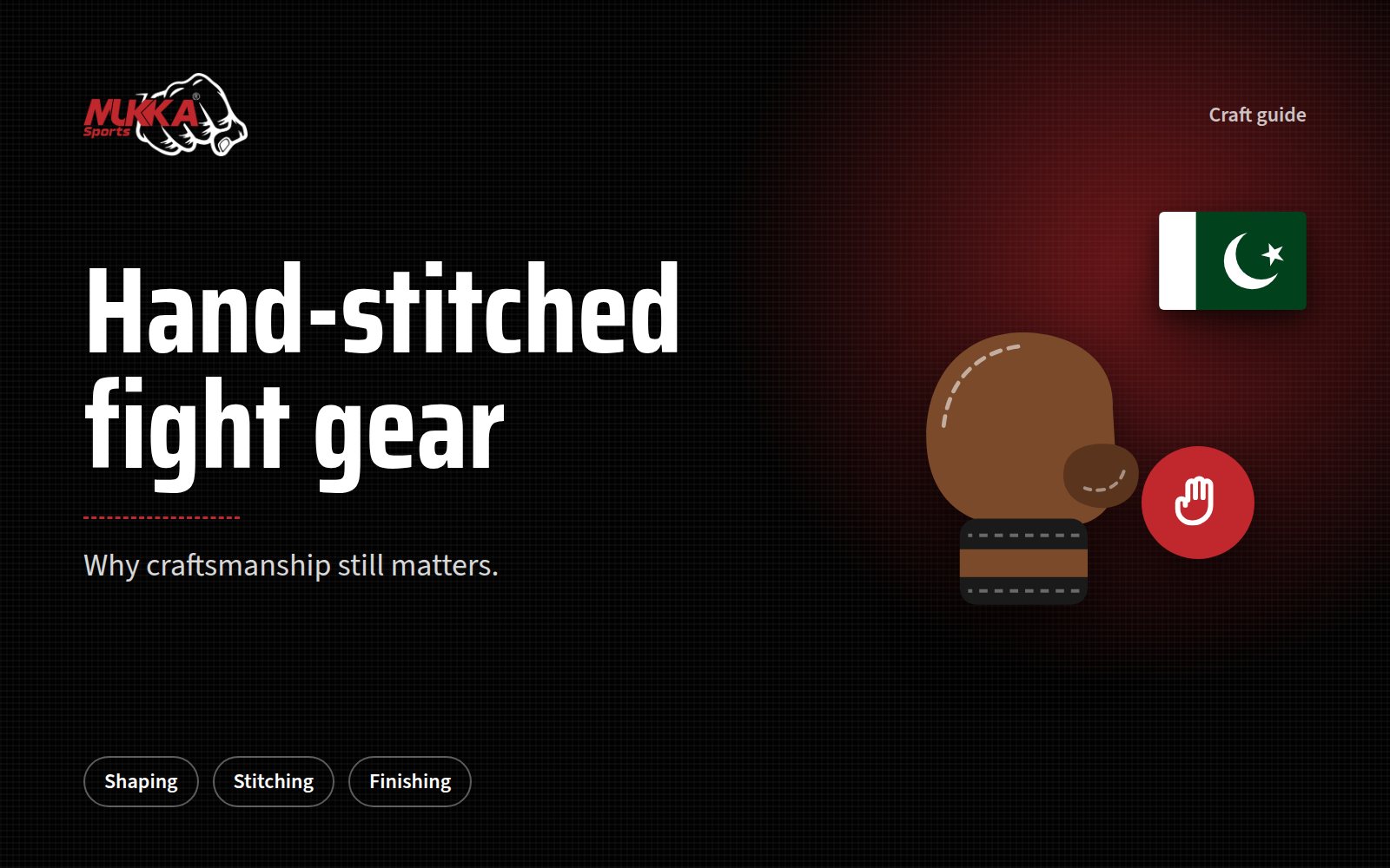 Hand-Stitched Fight Gear: Why Craftsmanship Still Matters