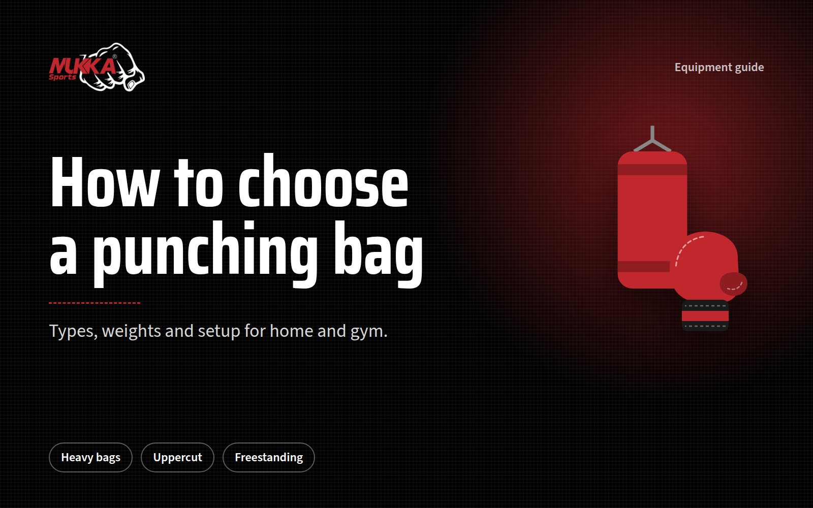 How to Choose a Punching Bag: Types, Weights and Setup