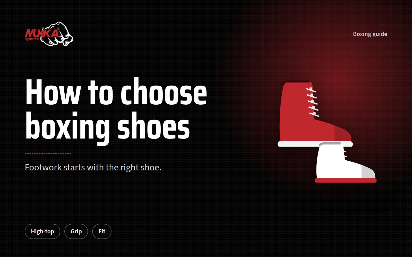 How to Choose Boxing Shoes: High-Top vs Low-Top, Fit and Grip