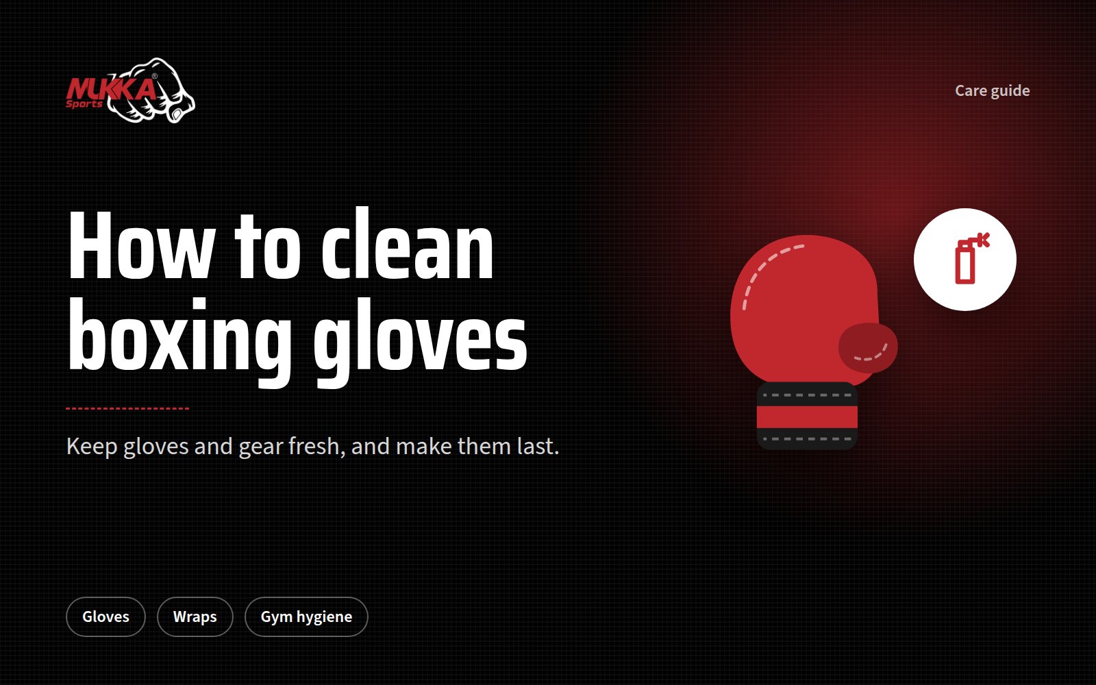 How to Clean Boxing Gloves and Gear (and Stop the Smell)