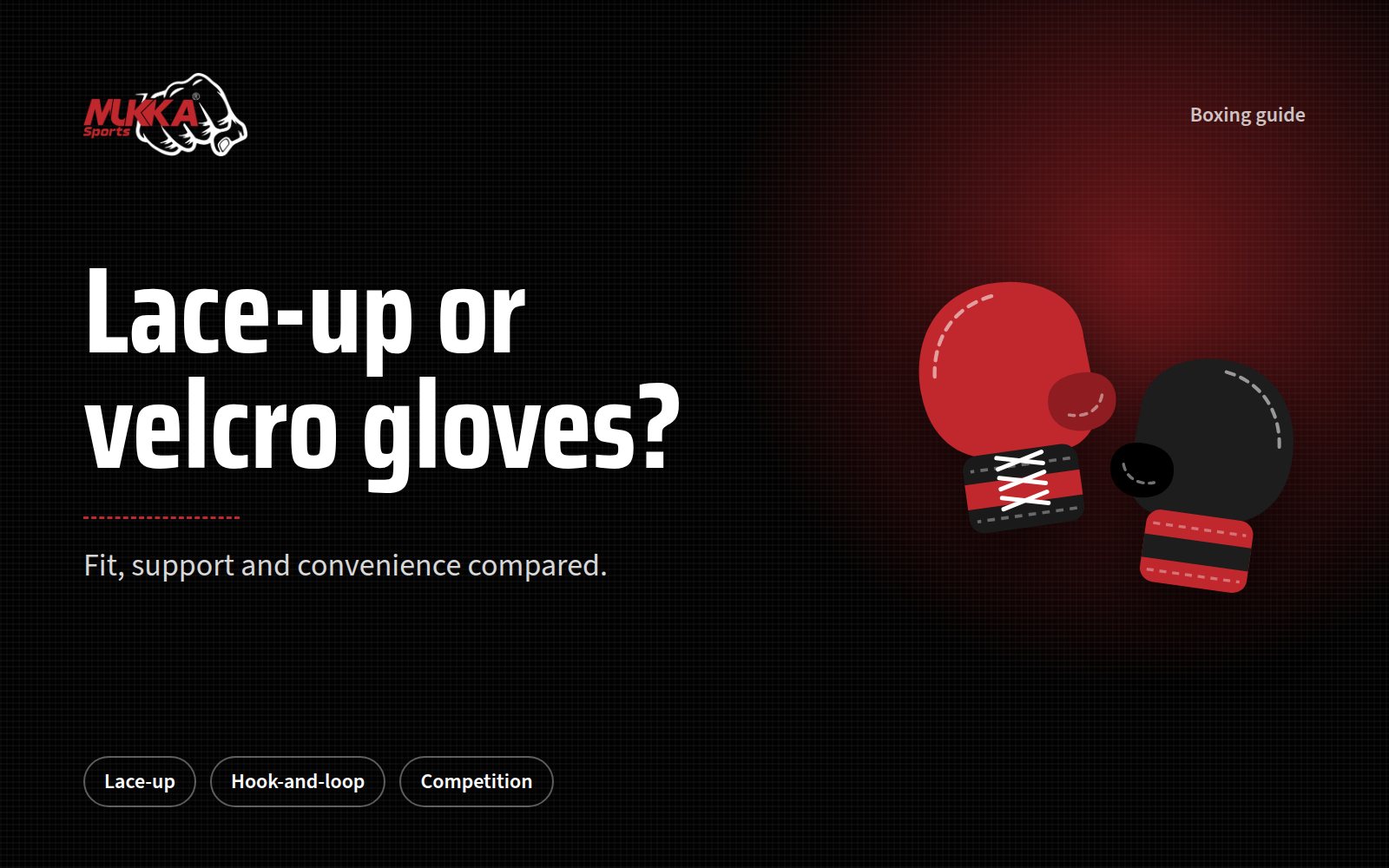 Lace-Up vs Velcro Boxing Gloves: Pros, Cons and Who Should Use Each