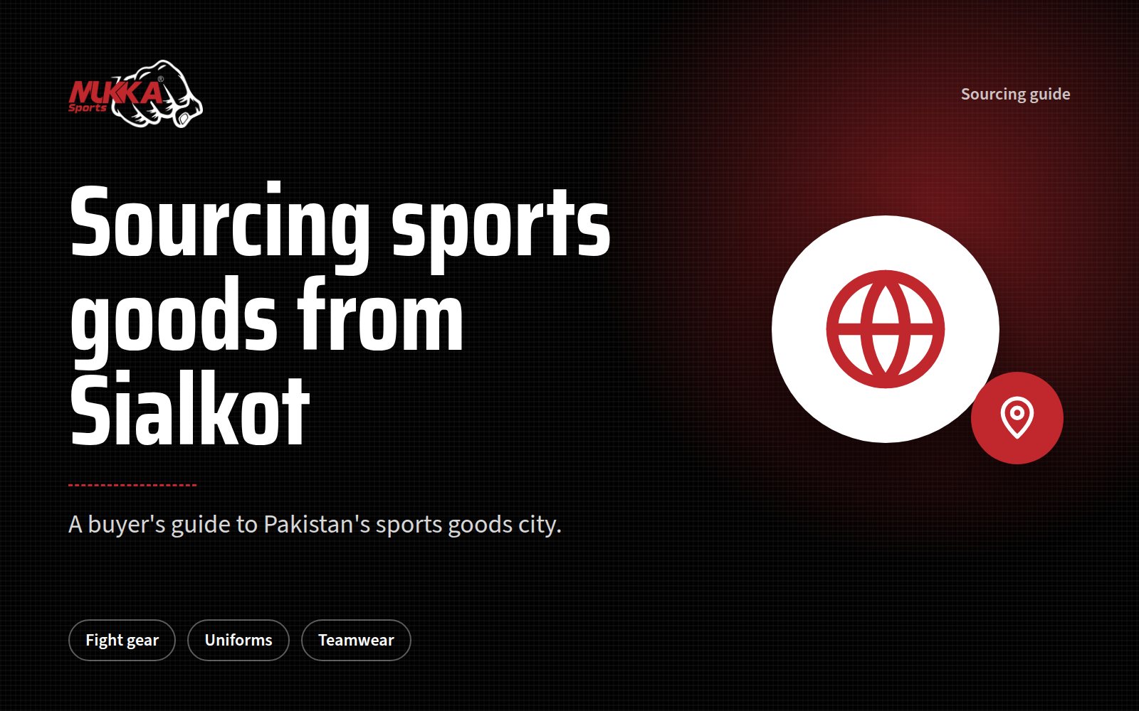 Sourcing Sports Goods from Sialkot: A Buyer's Guide