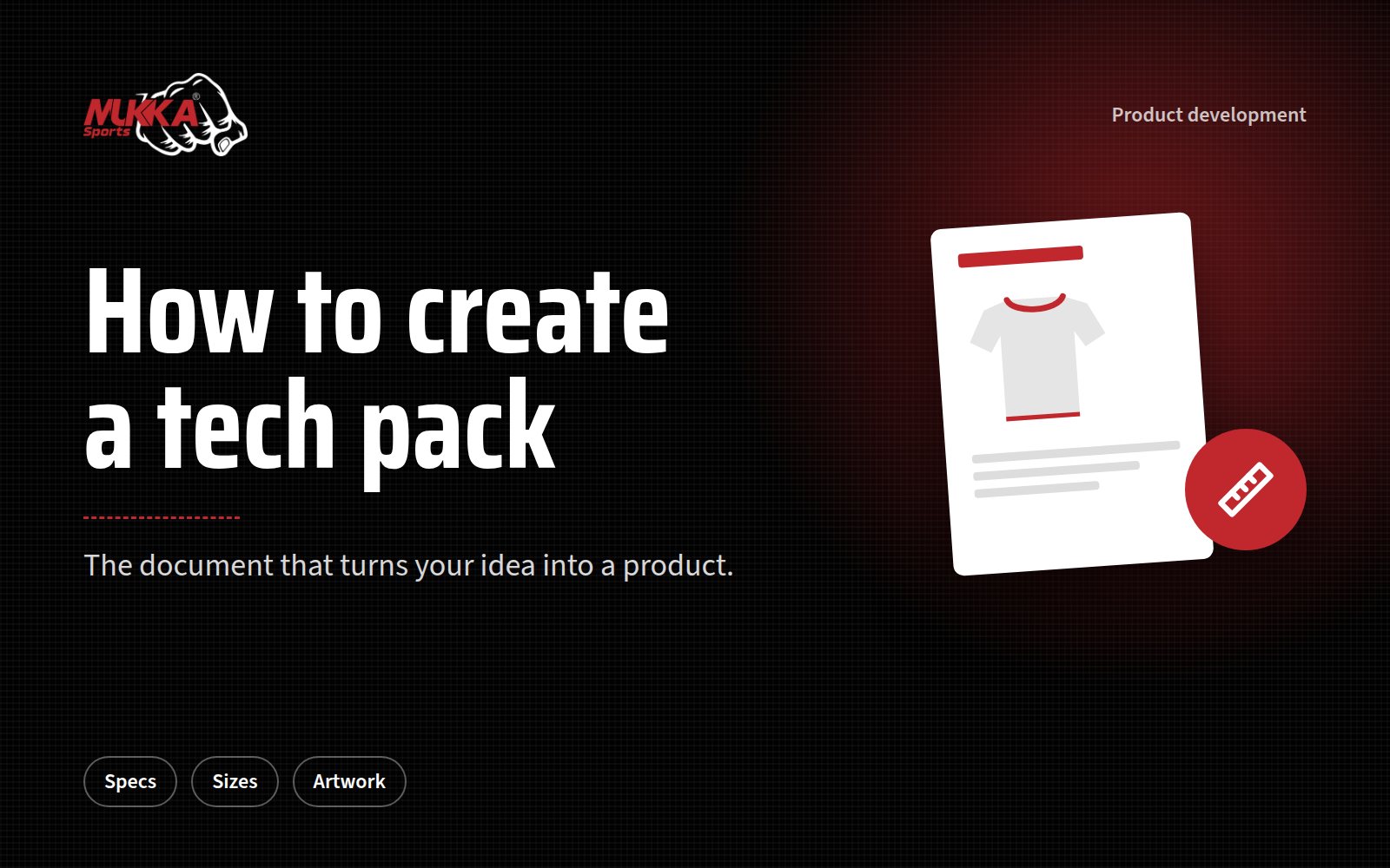 How to Create a Tech Pack for Sportswear and Fight Gear