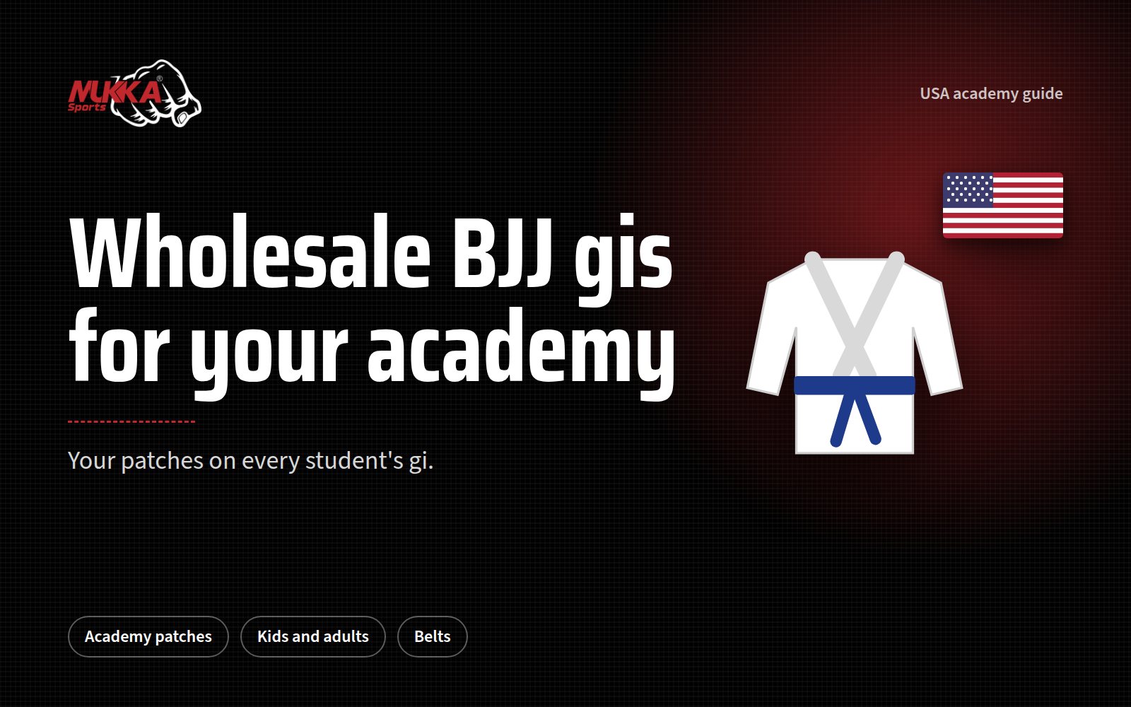 Wholesale BJJ Gis for US Academies: Custom Gis for Your Students