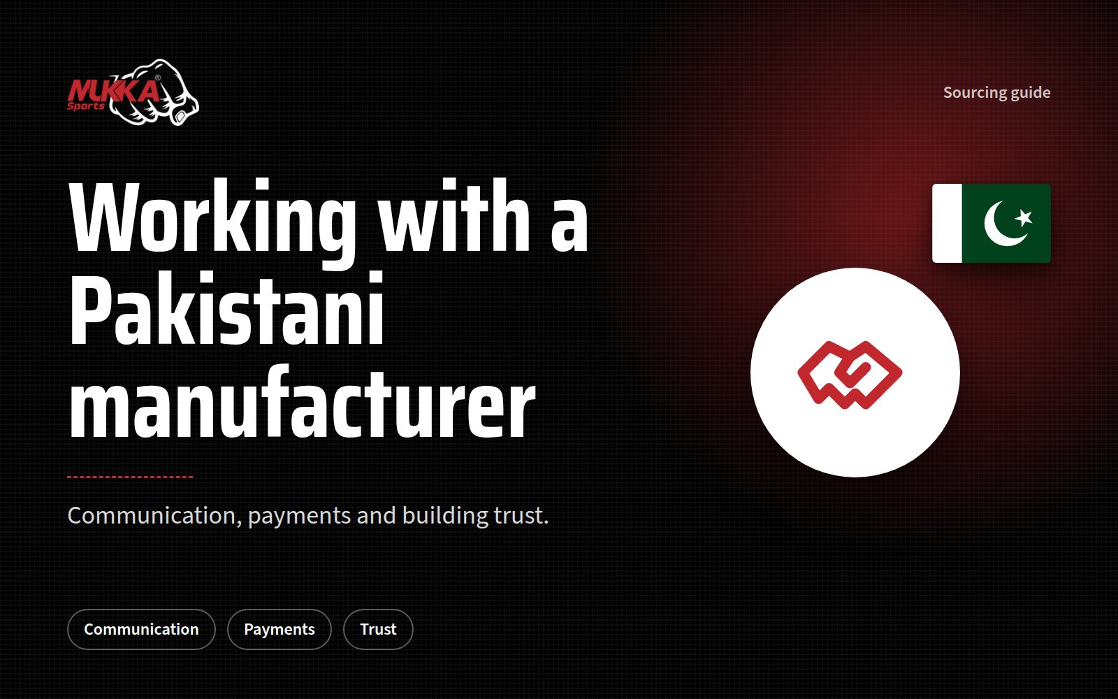 Working with a Pakistani Manufacturer: Communication, Payments and Trust